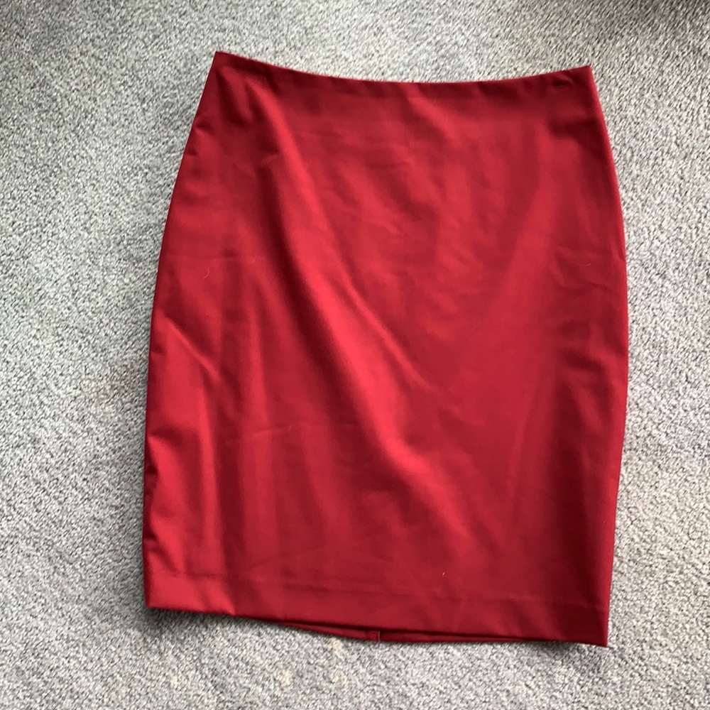 The Limited Red Skirt